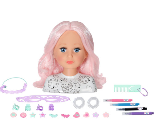 zapf creation 836033 Голова для укладки baby born creative styling head