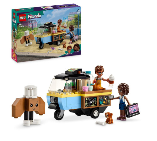 lego friends 42606 constructor "brutaria pe roti" (125 el.)