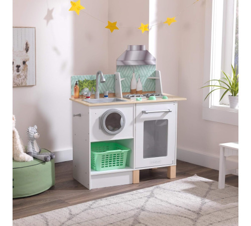 kidkraft 10230-msn  bucătărie pentru copii "whisk & wash"