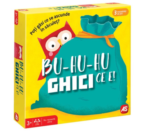  as kids 1040-21624 Настольная игра "bu-hu-hu ghici ce e?" (рум.)