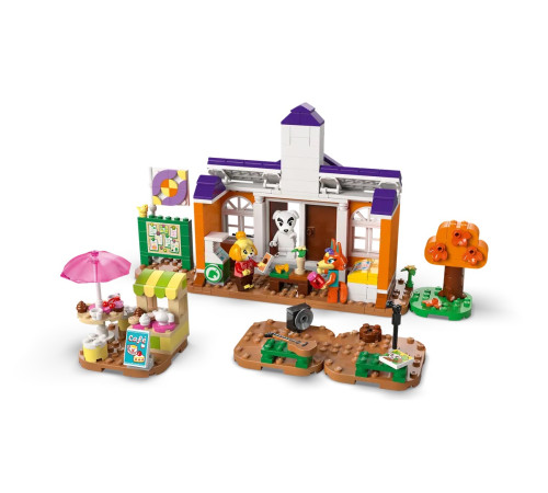 lego animal crossing 77052 Конструктор "Концерт К.К. на площади" (550 дет.)