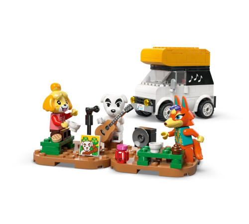 lego animal crossing 77052 Конструктор "Концерт К.К. на площади" (550 дет.)