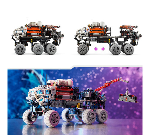 lego technic 42180 Конструктор "Марсоход для исследования экипажа" (1599 дет.)