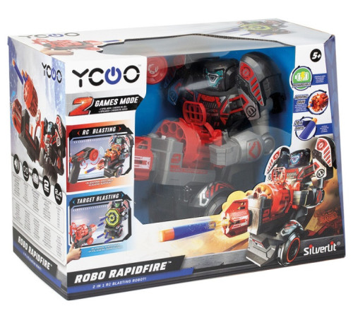 ycoo 88528 robot 2 în 1 "robo rapidfire"