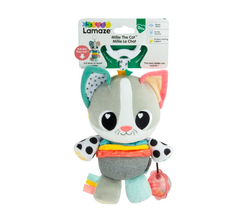 tomy l27590 jucărie pandantiv lamaze "pisica"