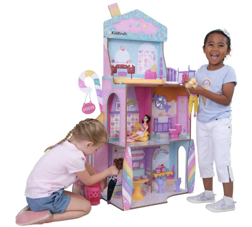 kidkraft 20242-msn Домик для кукол candy castle dollhouse