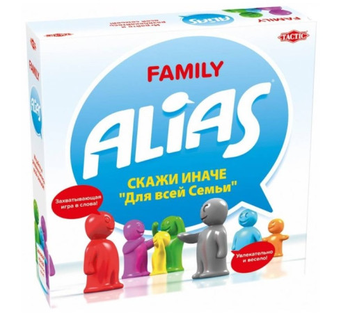  tactic 58777 Настольная игра "alias family" (ru)