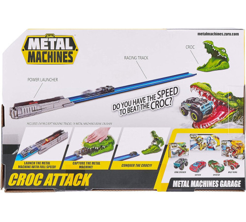 zuru metal machines 6718 set de joc "crocodil"