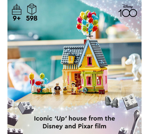 lego disney 43217 constructor "house up" (598 el.)