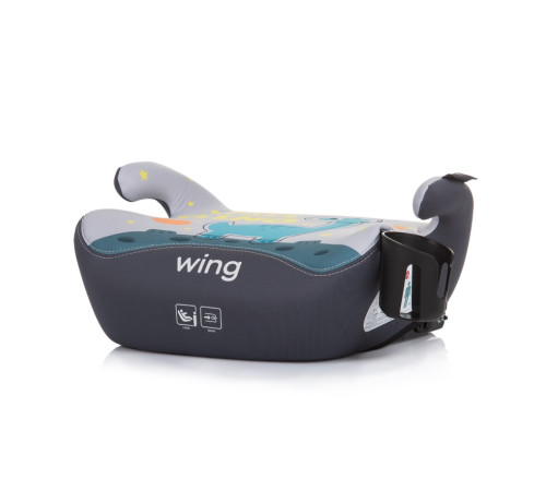 chipolino Бустер "wing i-size isofix" sdkwi0244sd (125-150 см.) Космический Дино