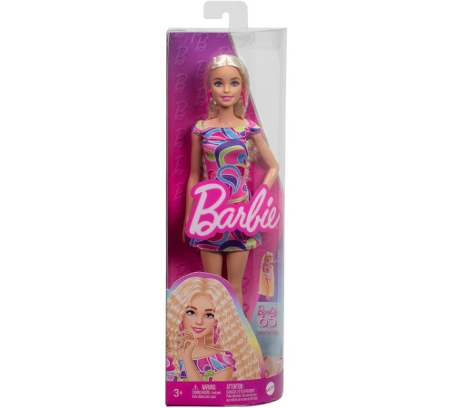 barbie hrh20 păpușa barbie "fashionista" cu părul ondulat auriu