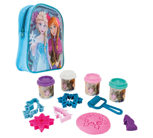 as kids 1045-03600 set ghiozdan cu plastelina "frozen"