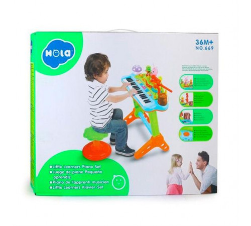 hola toys 669 jucărie educativa "pianul electronic"