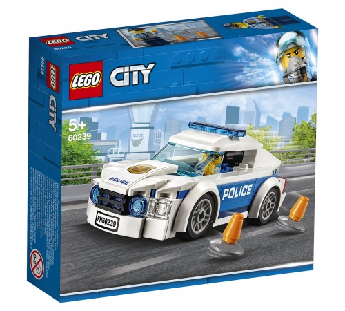 Lego city полицейская машина