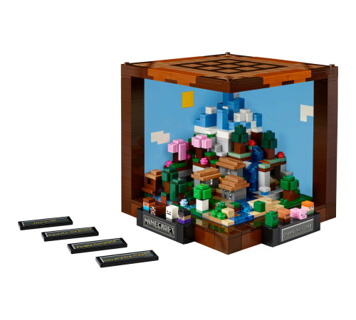 lego minecraft 10369 constructor "masa de lucru" (1195 el.)