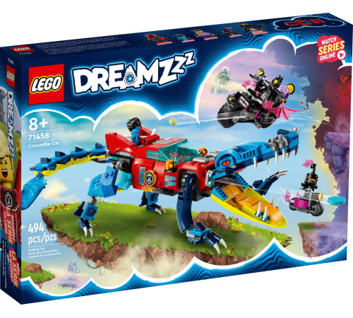  lego dreamzzz 71457 Конструктор "Машина Крокодил" (494 дет.)