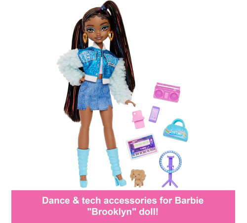 barbie hyc22 Кукла "Бруклин" с аксессуарами