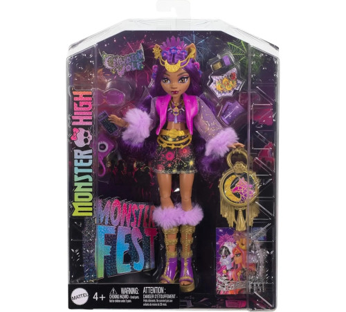 monster high hxh80 Кукла "Клодин Вульф" с аксессуарами