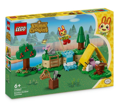  lego  animal crossing 77047 Конструктор "Развлечения Банни на свежем воздухе" (164 дет.)