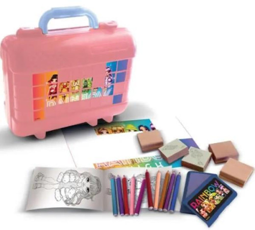 multiprint 42114 travel set de creație "rainbow high"