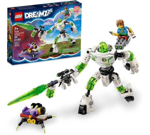 lego dreamzzz 71454 constructor "mateo si robotul z-blo" (237 el.)