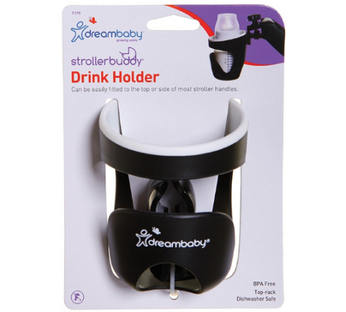 dreambaby f298 suport pentru pahare "strollerbuddy" negru