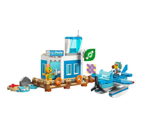 lego animal crossing 77051 constructor "zboara cu dodo airlines" (292 el.)