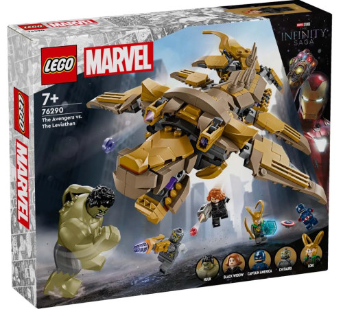 lego marvel 76290 Конструктор "Мстители против Левиафана" (347 дет.)