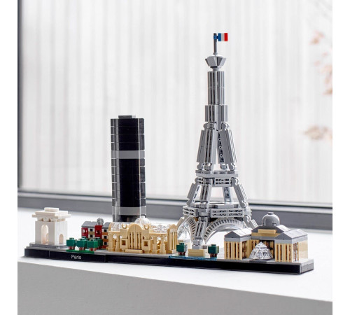 lego architecture 21044 constructor "paris" (649 el.)