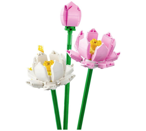 lego icons 40647constructor "flori de lotus" (220 el.)