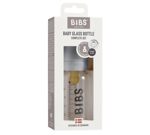 bibs biberon din sticlă (110 ml) cloud