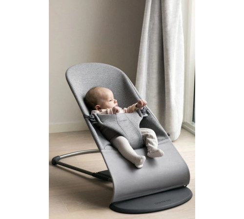 babybjorn balansoar "bliss light grey, 3d jersey" 006072a