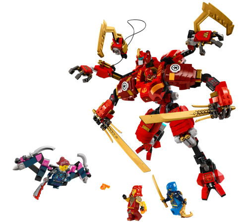 lego ninjago 71812 Конструктор "Лазающий робот-ниндзя Кая" (623 дет.)