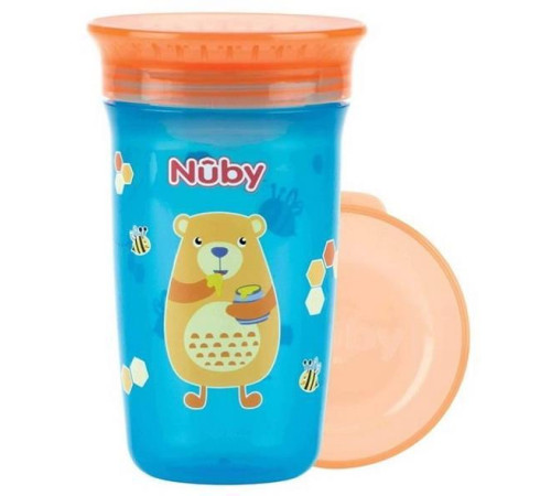 nuby nv0414002 Поильник 360° "wonder cu" (6 м+) 300 мл.