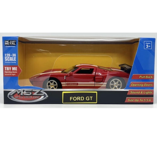 msz 68320m model metalic "ford gt, 1:32"