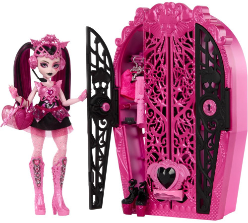 monster high hxh84 setul de joc surpriză mysteries "secretele lui draculaura"