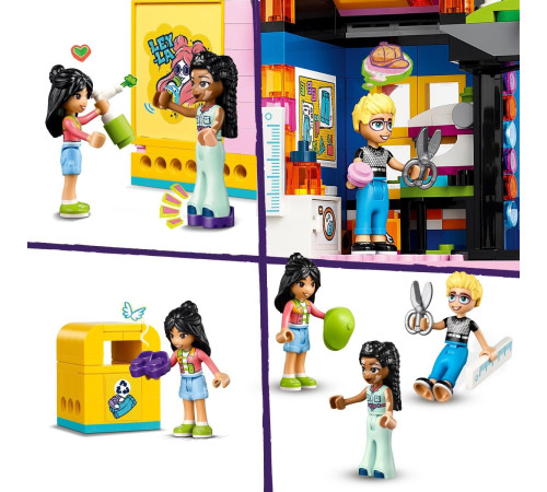 lego friends 42614 constructor "magazin de moda vintage" (409 el.)