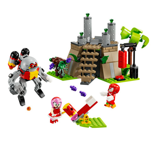 lego sonic 76998 constructor "knuckles si altarul master emerald" (325 el.)