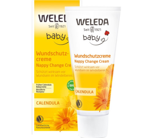 weleda crema sub scutec "gălbenele" (75 ml.)