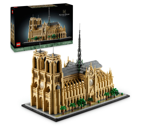 lego architecture 21061 constructor "notre-dame de paris" (4383 el.)