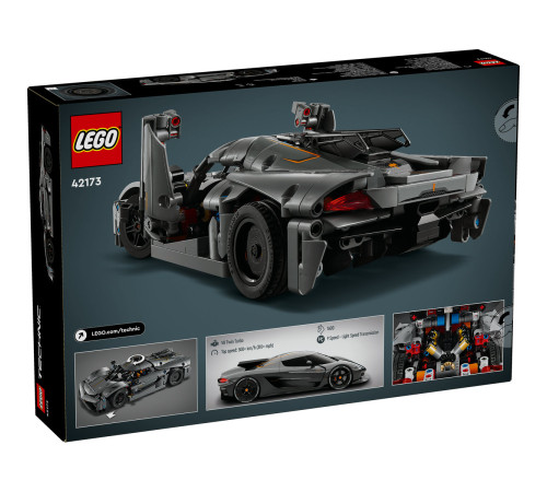 lego technic 42173 constructor "hipermasina koenigsegg jesko" (801 el.)