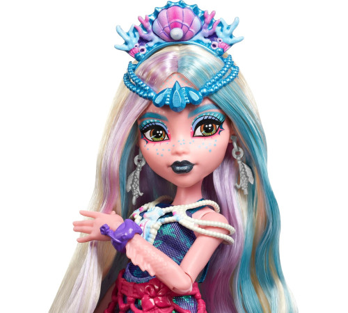 monster high hxh82 papusa "laguna blue" cu accesorii