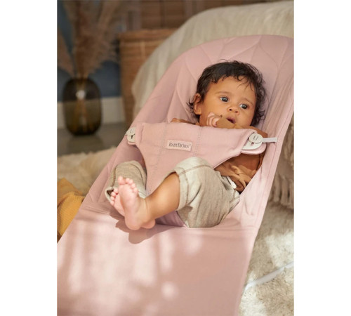 babybjorn Шезлонг "bliss dusty pink, bumbac" 006122a