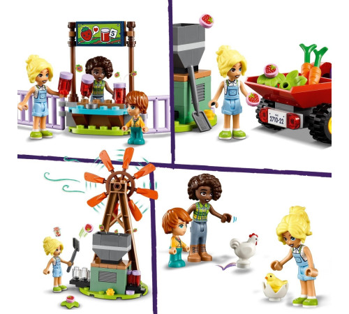 lego friends 42617 constructor "refugiu pentru animale de ferma" (489 el.)