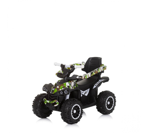 chipolino mașină cu mâner  atv rocahc02307wg alb\verde