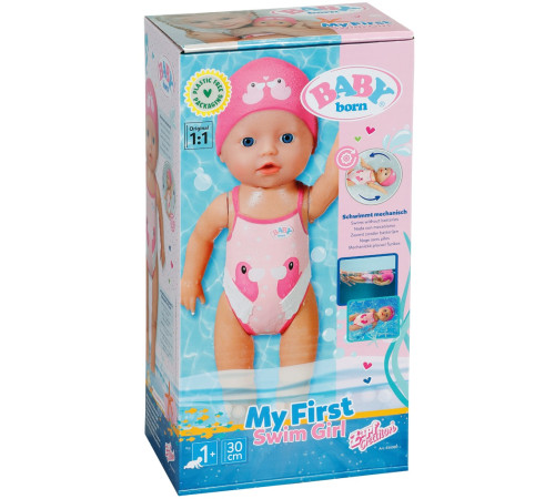 zapf creation 835302 Кукла baby born swimming Лиззи (30 см)