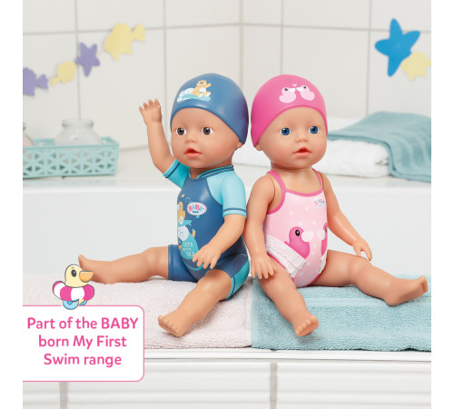 zapf creation 835302 Кукла baby born swimming Лиззи (30 см)