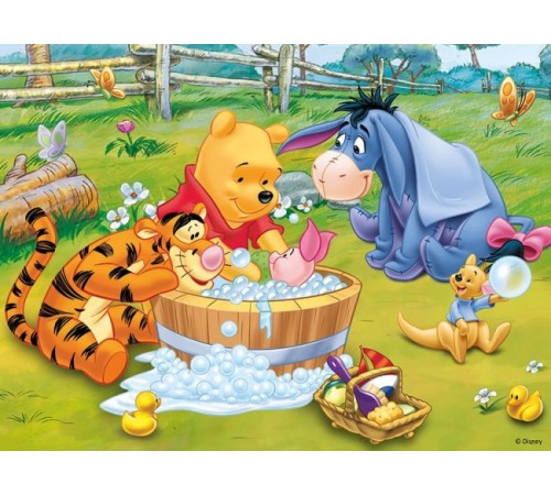 trefl 18198 puzzle "winnie the pooh. băi de purcel" (30 el.)