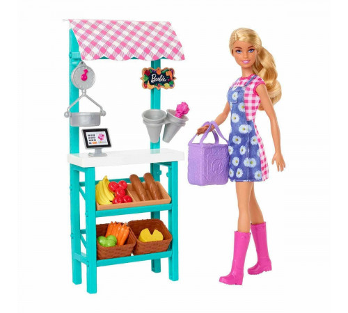 barbie hcn22 Игровой набор "Барби на ярмарке"