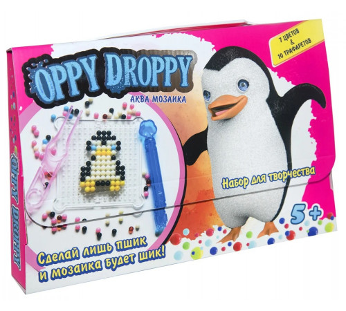 Детский магазин в Кишиневе в Молдове strateg leo 30610 Набор для творчества "oppy droppy - Пингвин" 